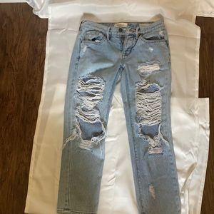 PacSun Thrashed Boyfriend Jeans